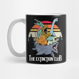 The Extinction Club: Vintage Dino Assembly Mug